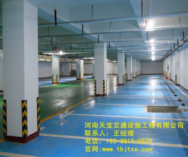 九台地下停车场设施|停车场设施划线|